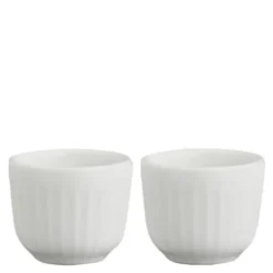 Hammershøi eggeglass hvit 2 stk