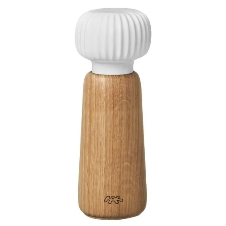 Hammershøi krydder kvern 18 cm hvit