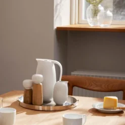 Hammershøi termokanne 1L hvit