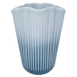 Hammershøi unfold vase 20,5 cm blå