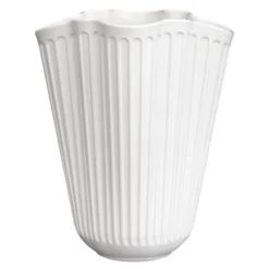 Hammershøi unfold vase 20,5 cm hvit