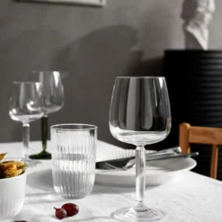 Hammershøi vannglass 37 cl 4 stk klar
