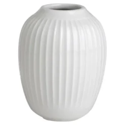 Hammershøi vase 10 cm hvit