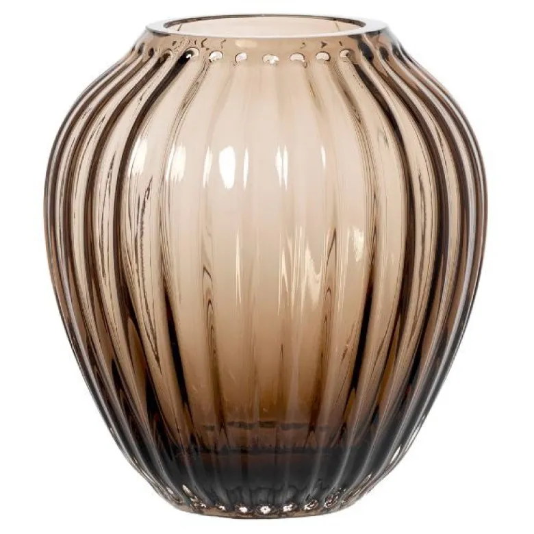 Hammershøi vase 14 cm valnøtt
