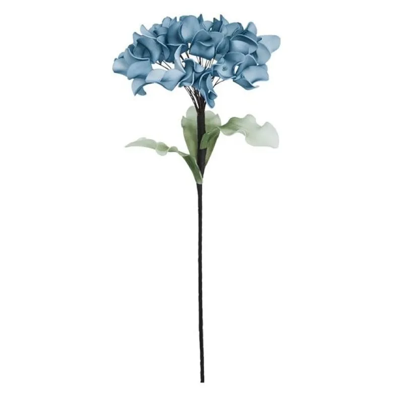 Happia blomsterdekorasjon 23 cm blå
