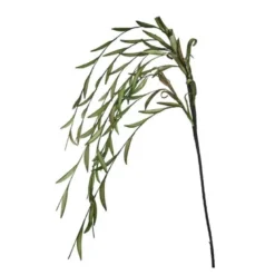 Happia blomsterdekorasjon 4 cm grønn