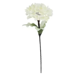Happia blomsterdekorasjon 23 cm gul