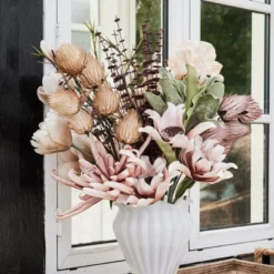 Happia dekorasjonsblomst 110 cm grønn