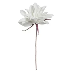 Happia dekorasjonsblomst 57 cm hvit