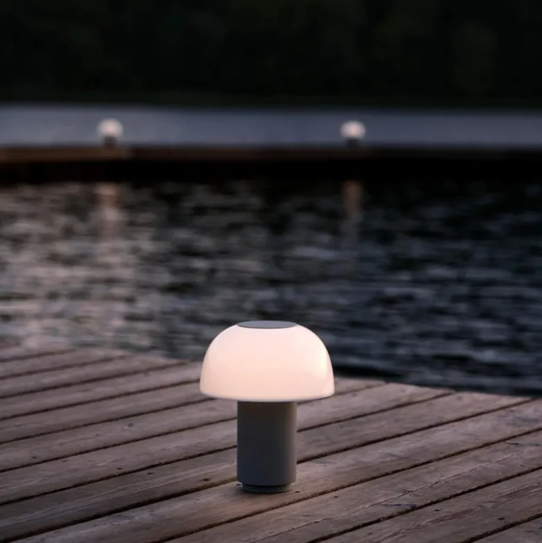 Harvest Moon lampe 22 cm warm grey