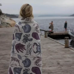 Havet pledd 140x170 cm