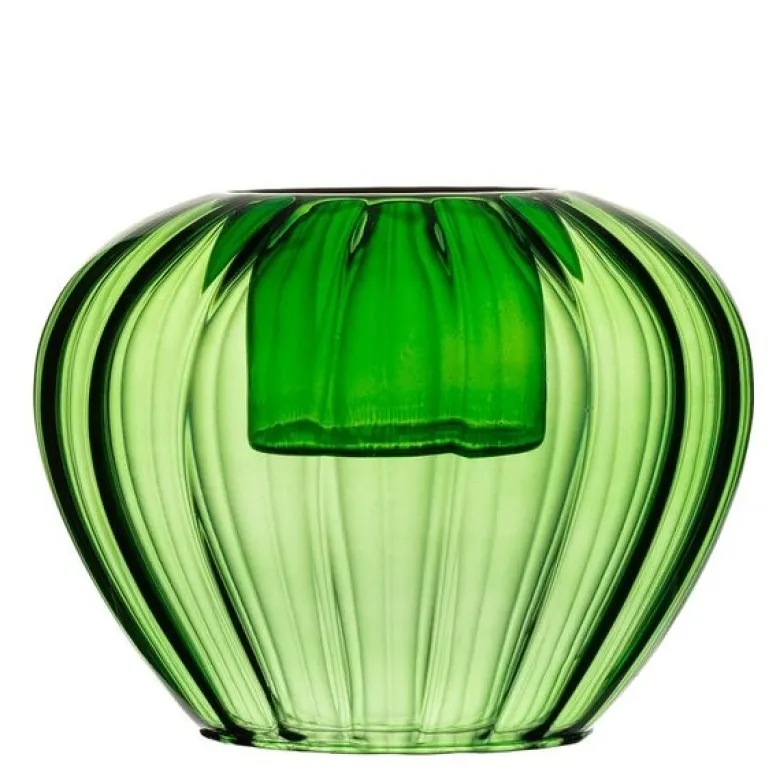 Hazel lyslykt 10 cm grønn