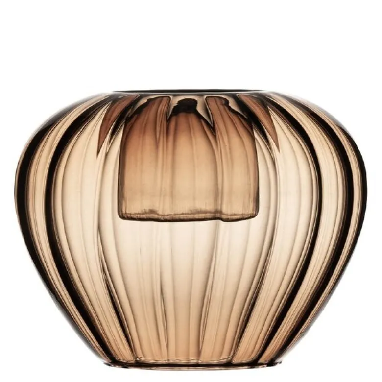 Hazel lyslykt 10 cm topaz