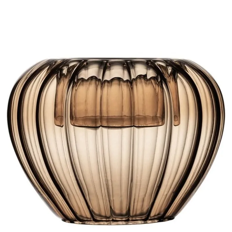 Hazel lyslykt 12 cm topaz