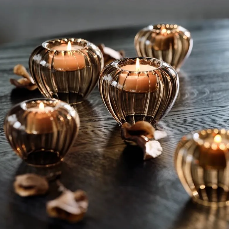 Hazel lyslykt 12 cm topaz