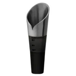 Helletut med lufting 9,6 cm grafitt