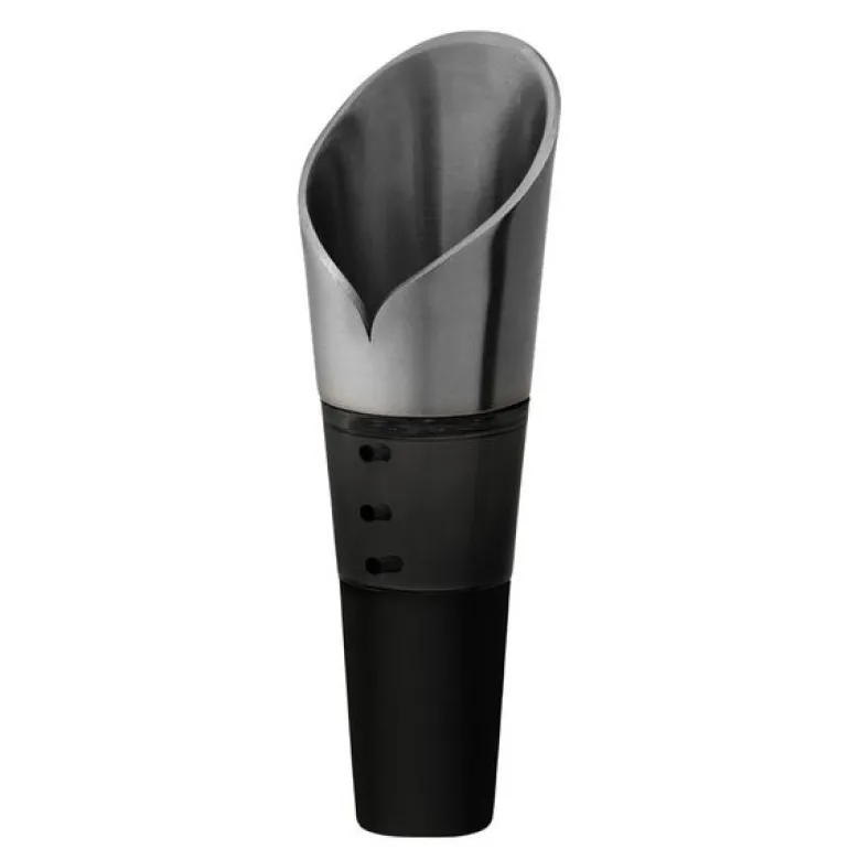Helletut med lufting 9,6 cm grafitt