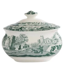 Heritage Green Italian sukkerskål 0,25L