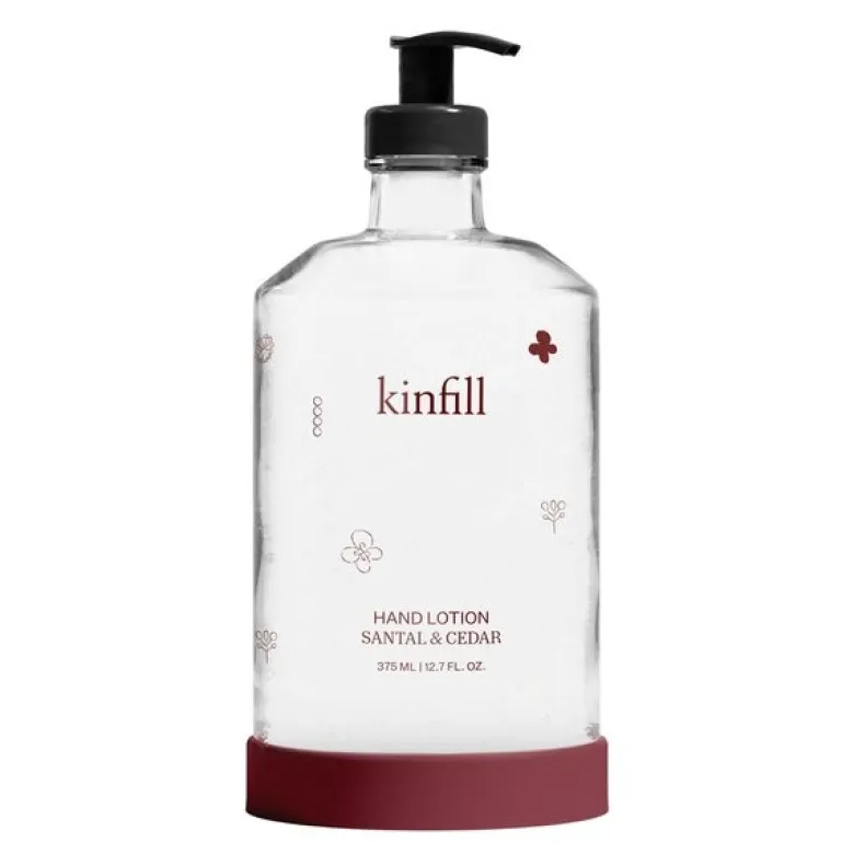 Håndkrem med glassdispenser 375 ml santal & cedar