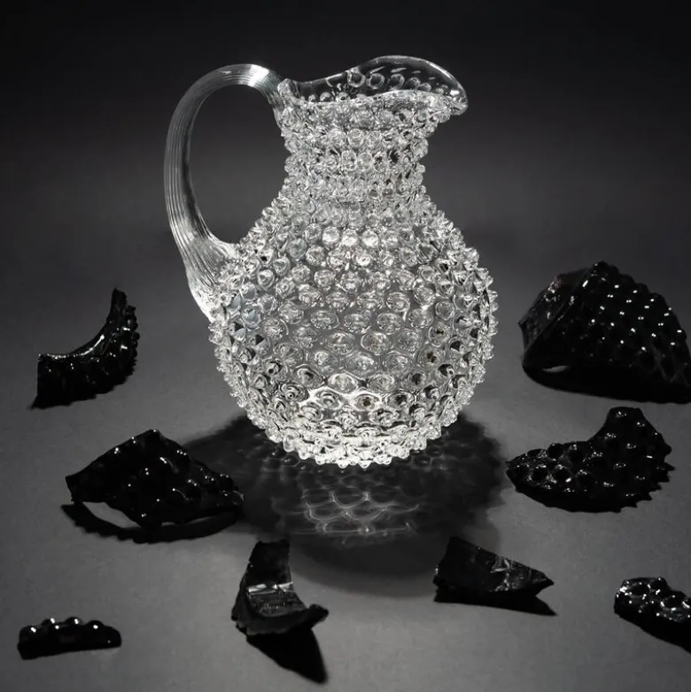 Hobnail karaffel 2L crystal
