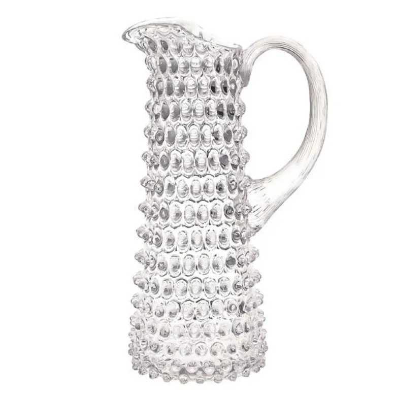 Hobnail karaffel 1L crystal 27 cm