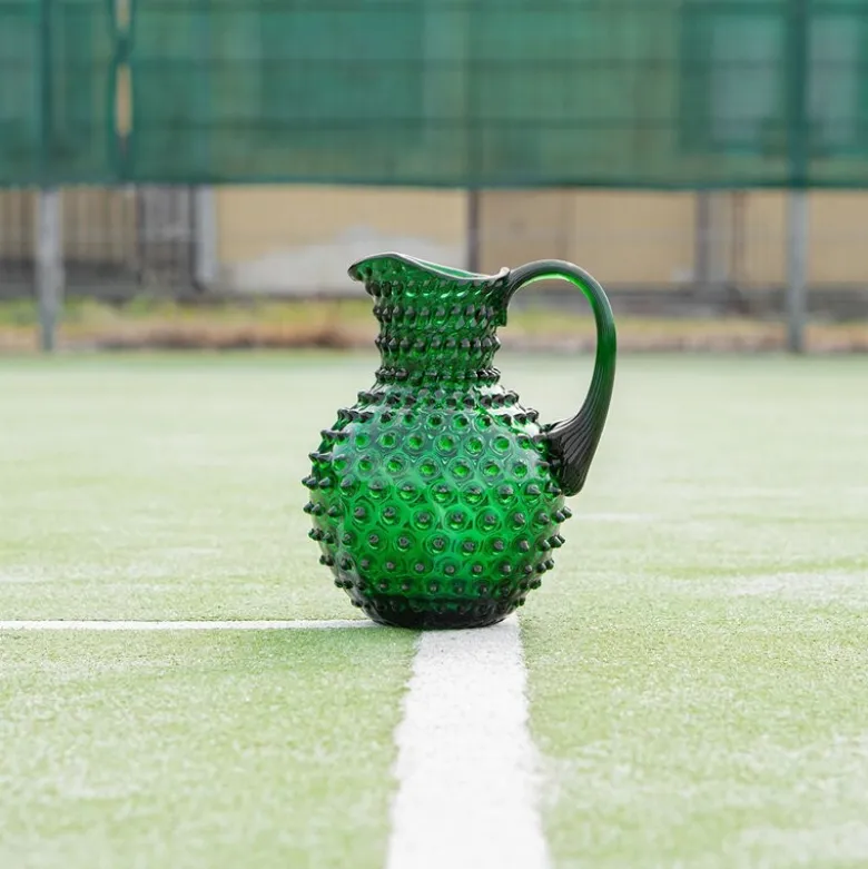 Hobnail karaffel 2L dark green