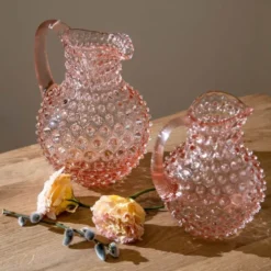 Hobnail karaffel 2L rosaline