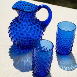 Hobnail mugge 2L Barrel Blue