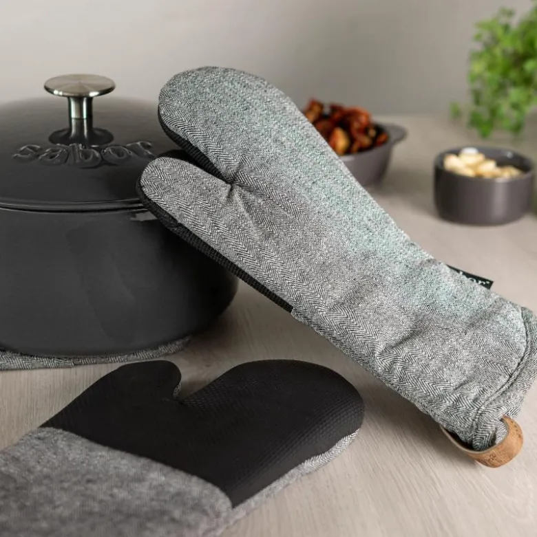 Home grillvott høyre grå