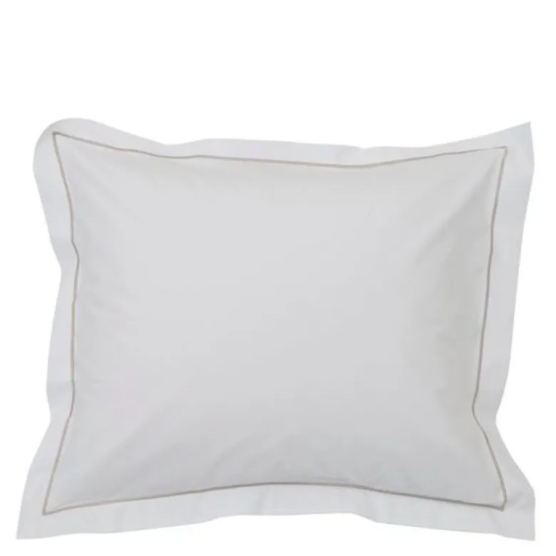 Hotel putevar percale 50x70 cm hvit/beige