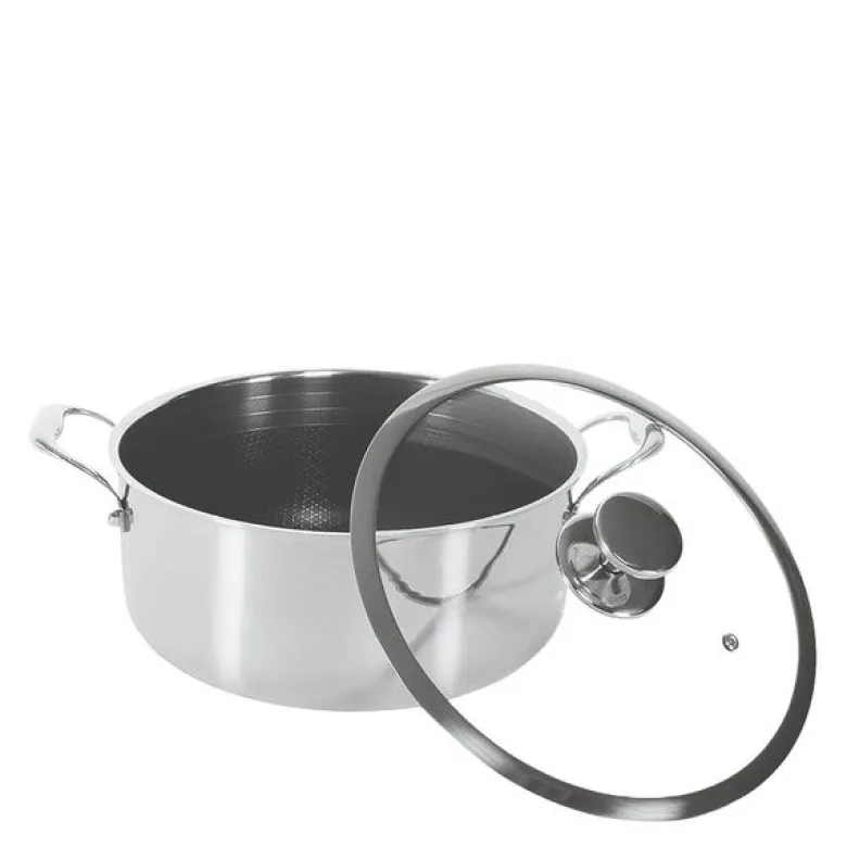 Hybrid gryte med lokk 7,1L 28 cm