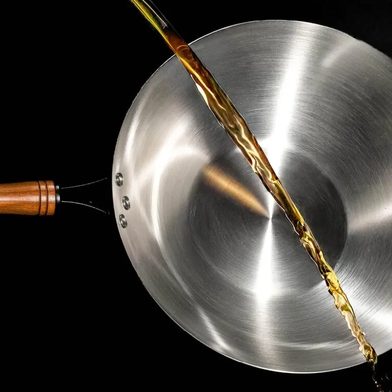 Ibili wok 32 cm karbonstål