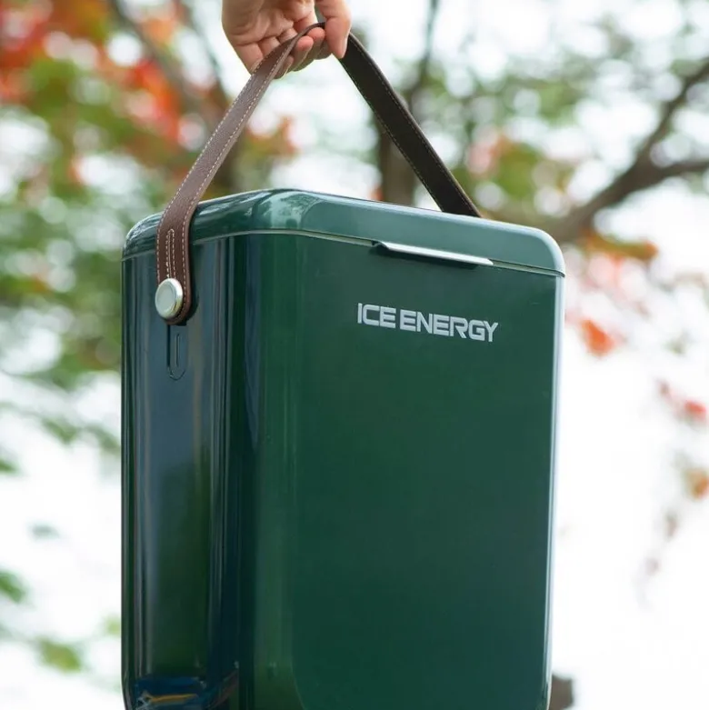 Iceenergy kjølebag 10L mørk grønn