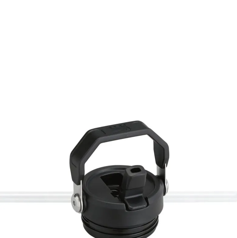 IceFlow Flip Straw Bottle 2.0 termoflaske 0,7L black 2.0