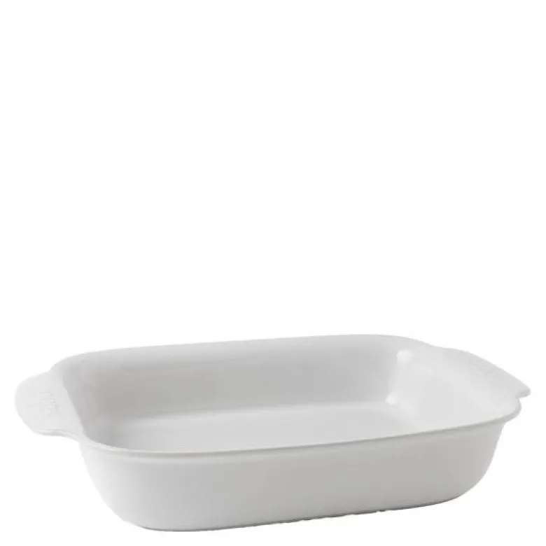 Ildfast form 42x26 cm hvit