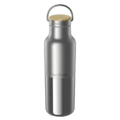 Insulated Reflect termoflaske 0,47L med bambuslokk børstet stål