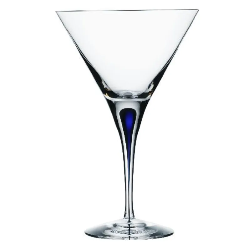 Intermezzo martiniglass 25 cl blå