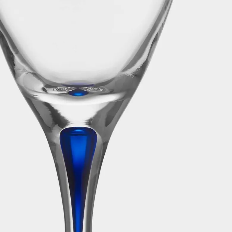 Intermezzo vannglass 47 cl blå