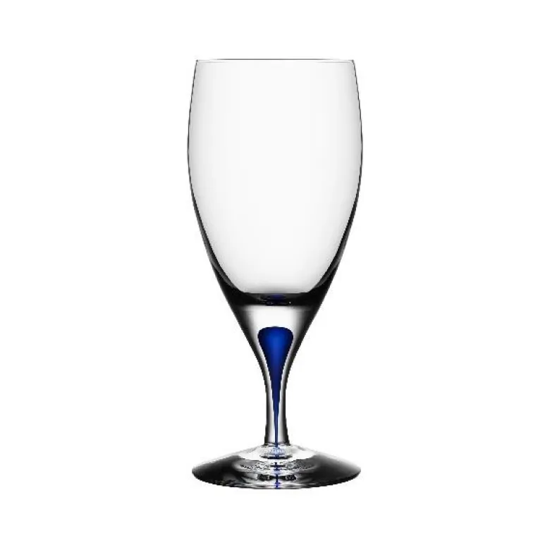 Intermezzo vannglass 47 cl blå