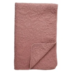Isabelle pledd 170x130 cm rose tan