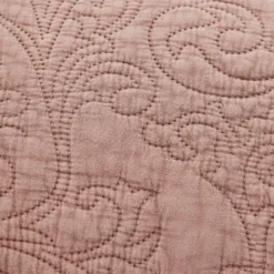 Isabelle sengeteppe 260x240 cm rose tan