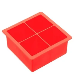 Isform silikon jumbo 10,8 cm rød