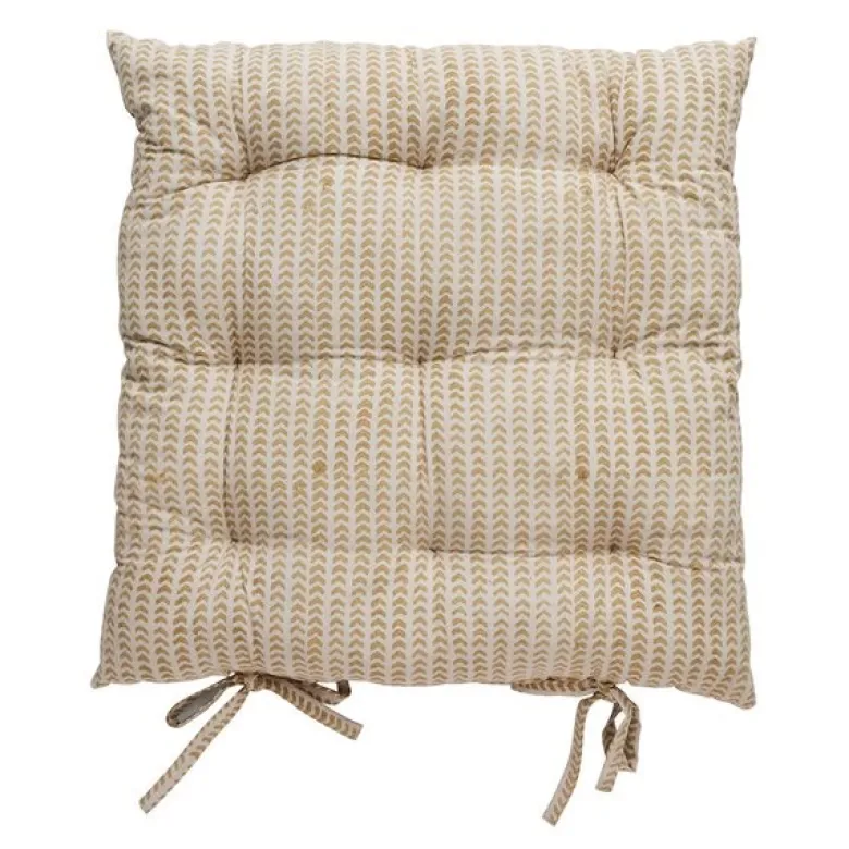 Ivenne sittepute 45x45 cm oker