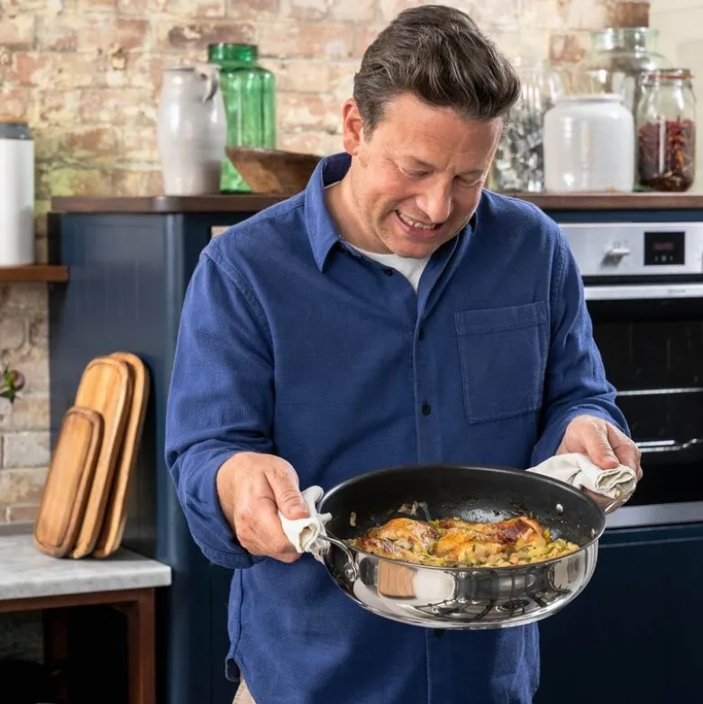 Jamie Oliver Cook's Classics stekepanne alt-i-ett 30 cm 4,9 L