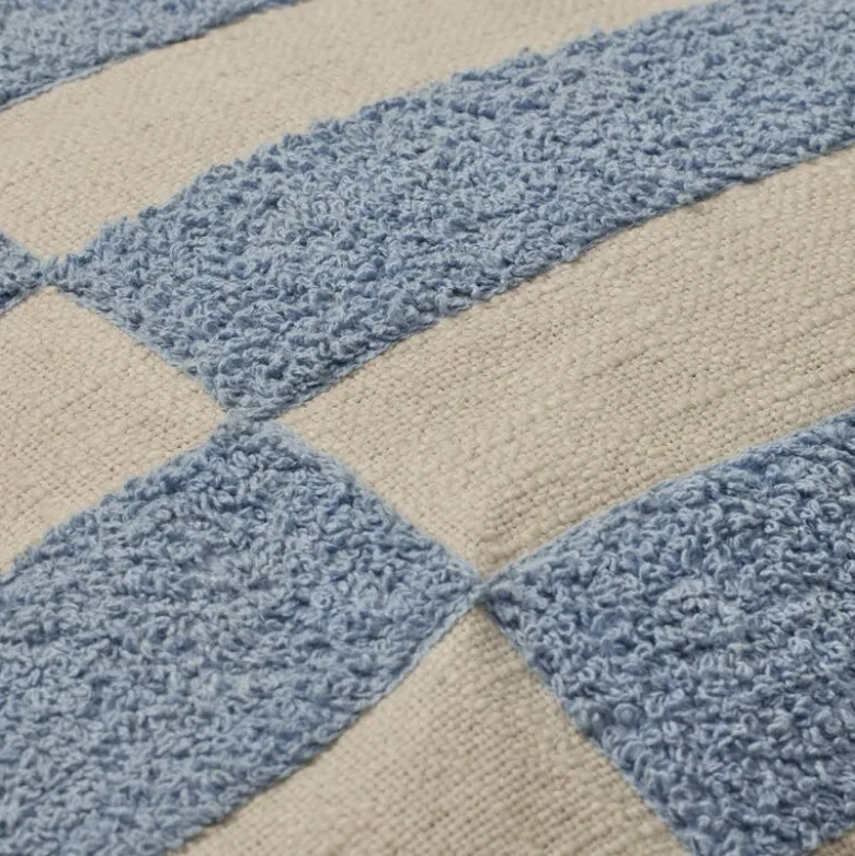 Jane putetrekk 40x60 cm Dusty Blue/Oatmeal