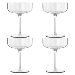 Jazz champagneskål 30 cl 4 stk