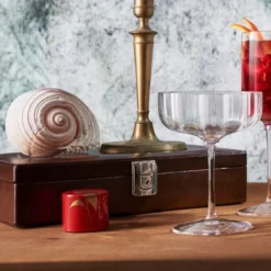 Jazz champagneskål 30 cl 4 stk