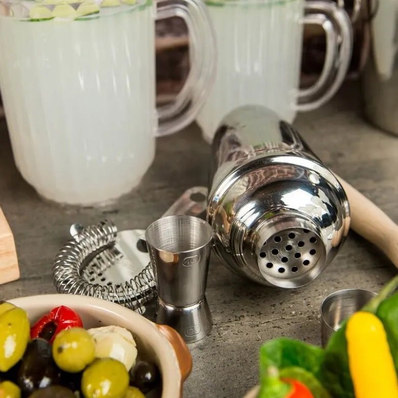 Jigger 2/4 cl stål