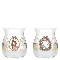 Julelyslykt 2025 7,5 cm 2 stk