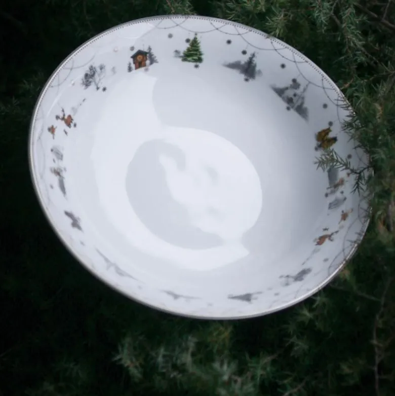 Julemorgen Story dyp tallerken 20 cm